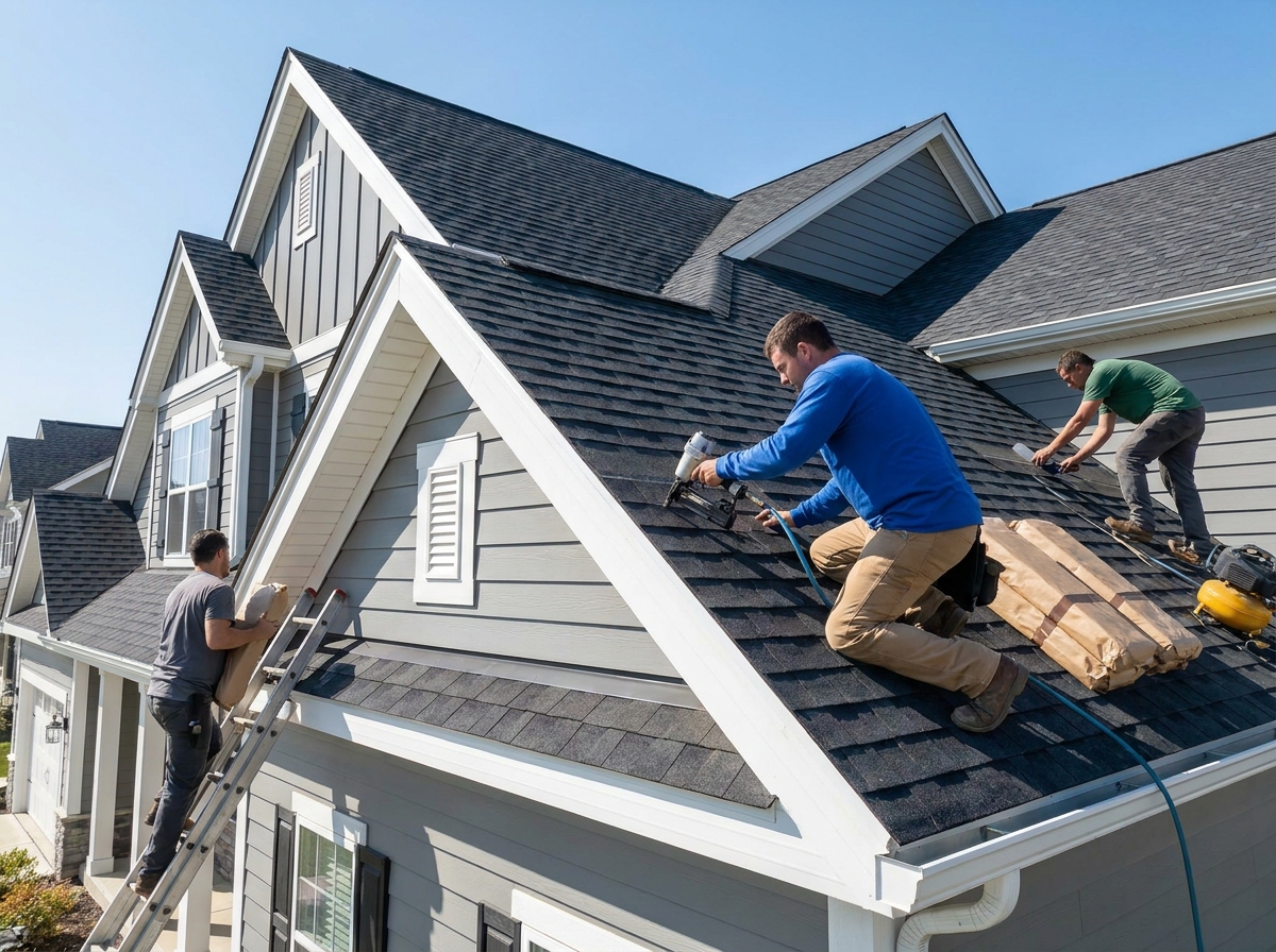 Roof replacement in Bartlett, IL